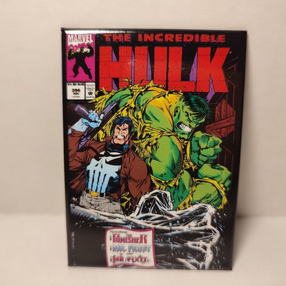 The Incredible Hulk Fridge MAGNET Official Marvel Collectible Home Decor - Picture 1 of 2